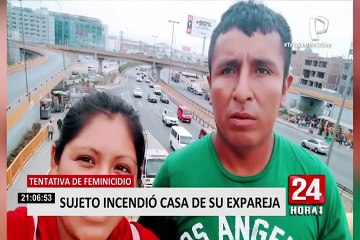 VMT: mujer acusa a su expareja de incendiar su vivienda por no querer retomar la relación