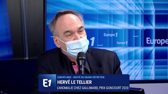 Hervé Le Tellier, Goncourt 2020 : Tous les auteurs ont un peu un sentiment d'imposture