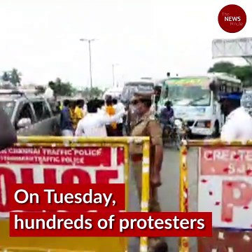 PMK cadre pelt stones on train during protest for sub-quota for Vanniyars
