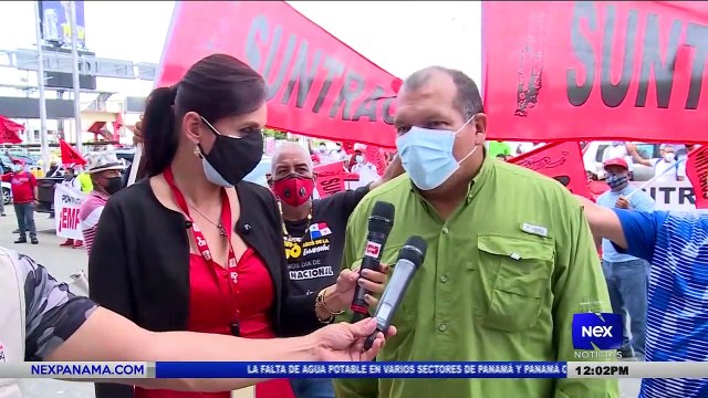 Suntracs realiza piqueteo frente al Ministerio de Trabajo - Nex Noticias