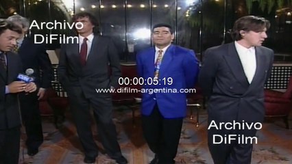 Alejandro Dolina - Diego Maradona - Rodolfo Pagliere - Tributo a Gardel 1995