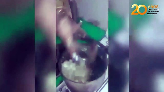 Ingeniosa alumna de una escuela técnica de Misiones inventó, la máquina de hacer reviro