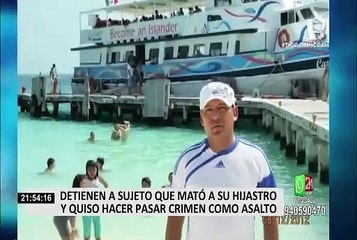 Detienen a sujeto que mató a su hijastro y quiso pasar el crimen como asalto