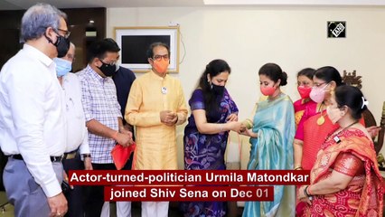 Urmila Matondkar joins Shiv Sena