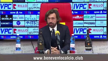 Andrea Pirlo : "cette équipe doit progresser"