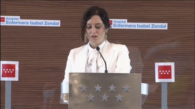 Ayuso: Un gran hospital público no puede ser una mala noticia para nadie