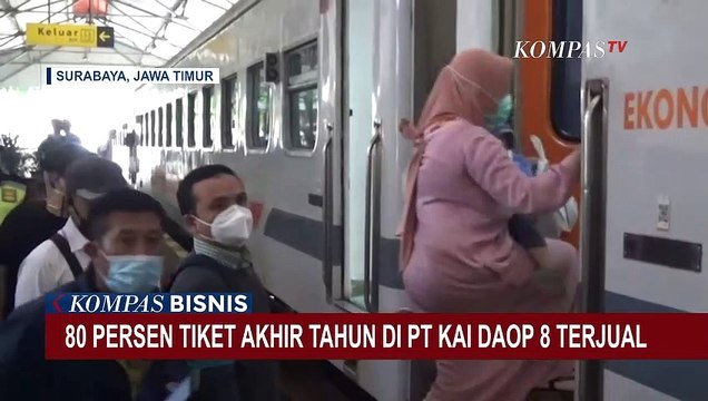 80 Persen Tiket Kereta Api di Daop 8 Surabaya Terjual: Favorit Tanggal 2-3 Januari 2021