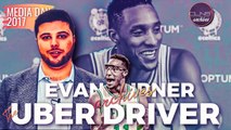 Evan Turner #Celtics Media Day 2017: Driving for #Uber