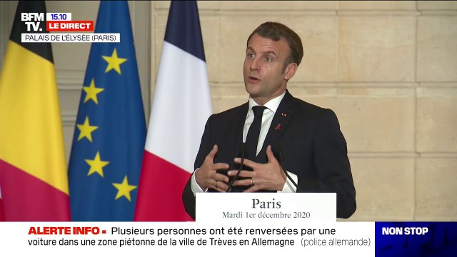 Emmanuel Macron: On fait tout pour stabiliser économiquement les saisonniers (...) mais on ne peut recommander aux citoyens d'aller dans les stations