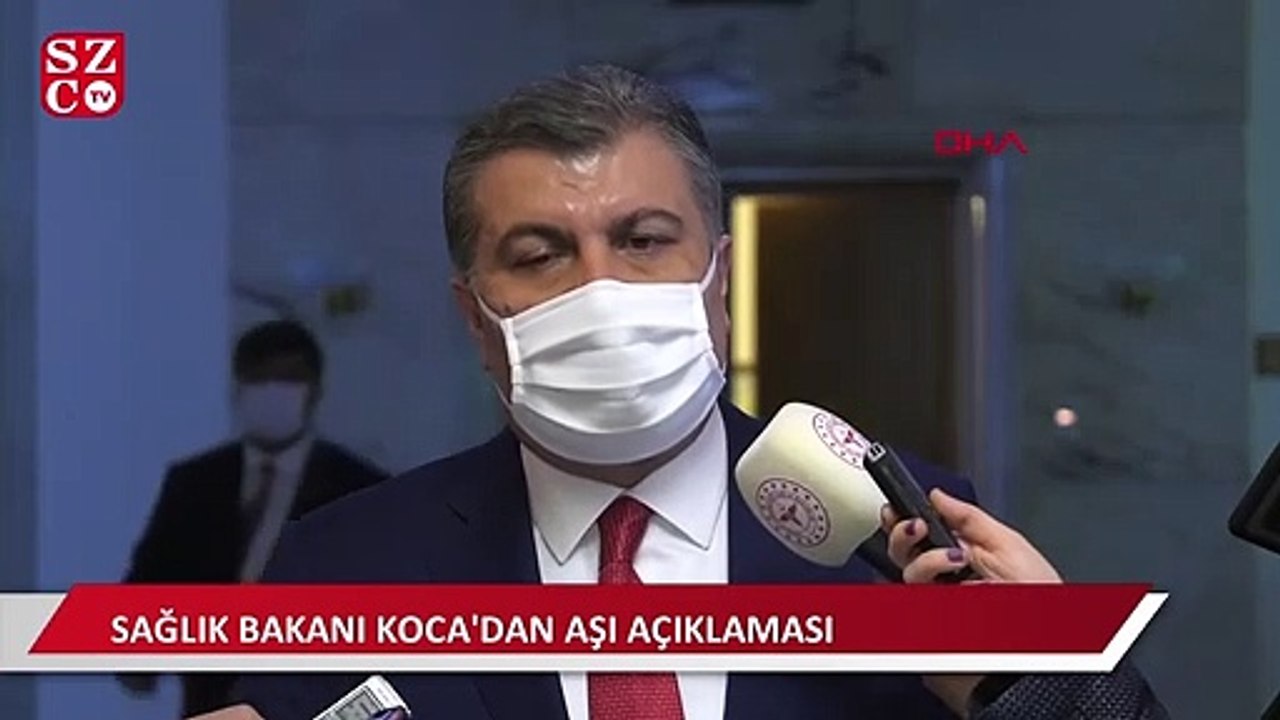 Bakan Koca corona aşısı için tarih verdi