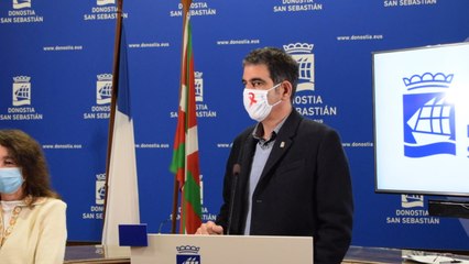 Alcalde de San Sebastián llama a la responsabilidad en las navidades