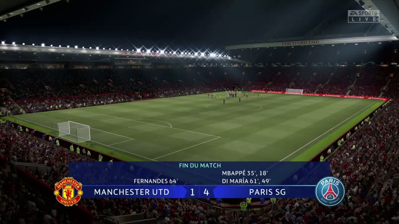 Manchester United - Paris SG : notre simulation FIFA 21 (5ème journée - Ligue des Champions)