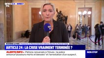 Marine Le Pen sur la loi sécurité globale: 