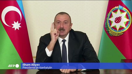 Bandera de Azerbaiyán ondea en Lachín, distrito devuelto por Armenia tras acuerdos de paz