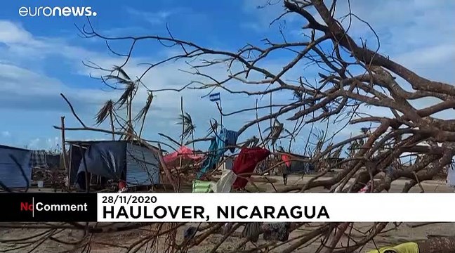 Residents of hurricane-battered community in Nicaragua rebuild homes