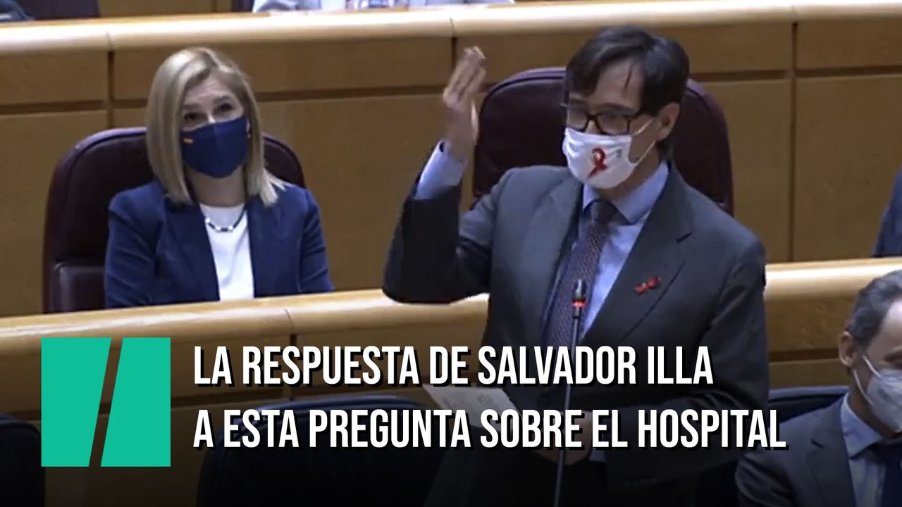 Salvador Illa responde a por qué no ha acudido a la inauguración del Hospital Isabel Zendal