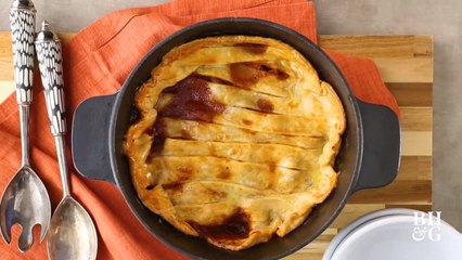 One-Pot Barbecue Chicken Pot Pie