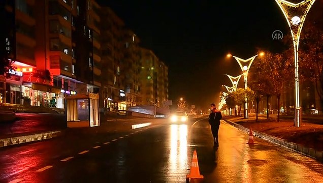 BİTLİS - Sokağa çıkma kısıtlaması