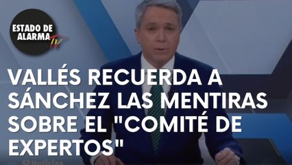 VALLÉS DENUNCIA las formas ANTIDEMOCRÁTICAS del SANCHISMO