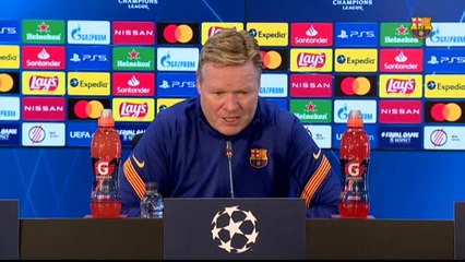 Koeman: "Si no ha dinero para fichar hay que dar oportunidades al fútbol base"