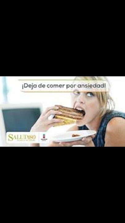 ¡Deja de comer por ansiedad!