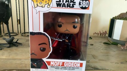 Star Wars the Mandalorian Funko pop Moff Gideon