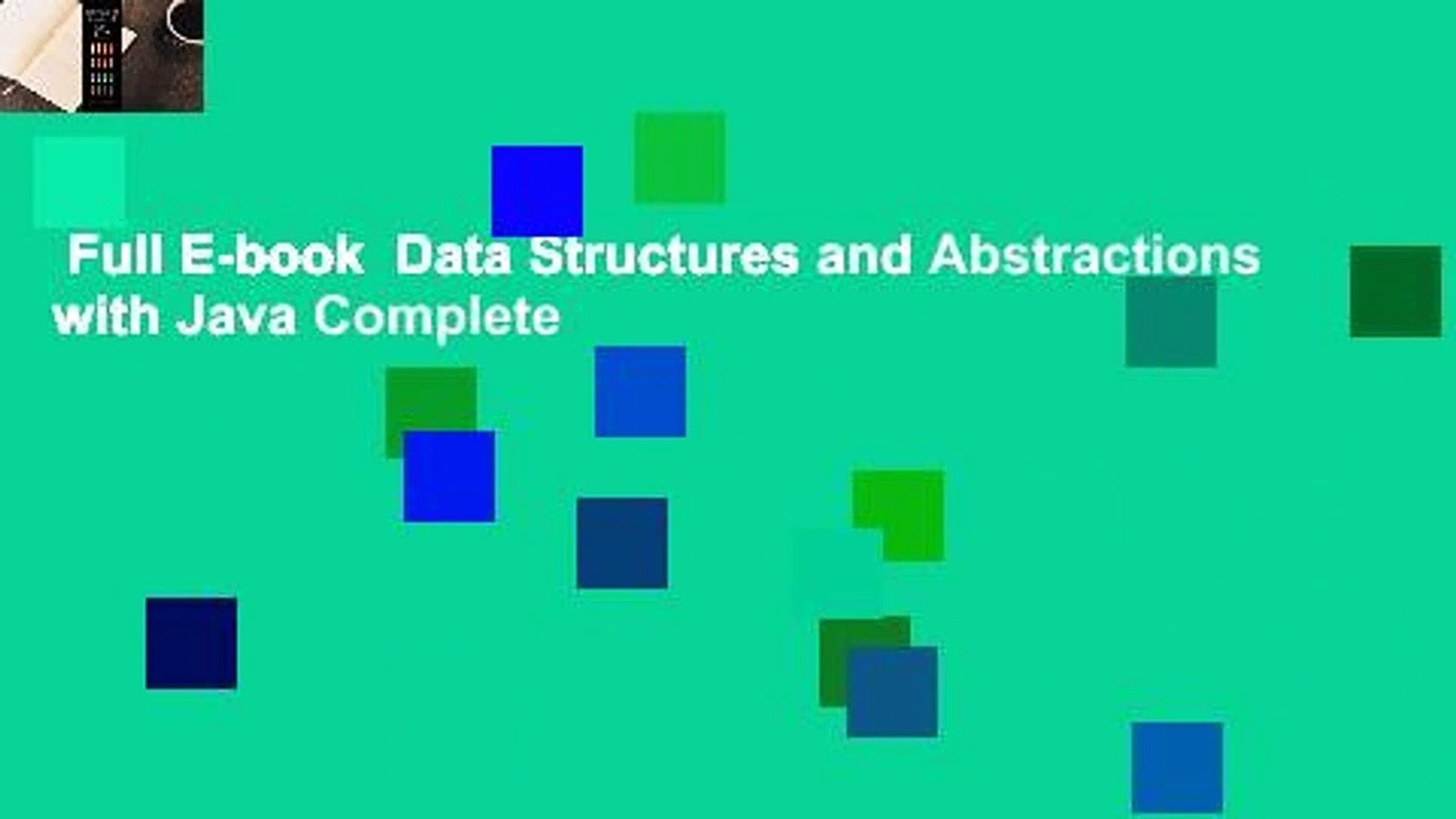 Full E-book  Data Structures and Abstractions with Java Complete