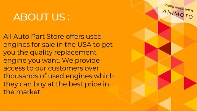 Used Engines for Sale