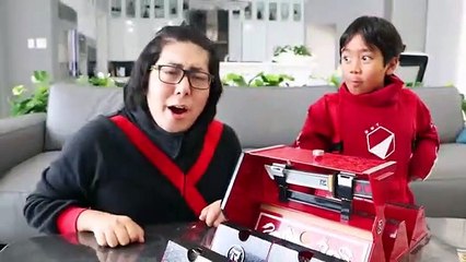 Ninja Ryan vs Dragon Ninja Mommy Challengefor the Shadow Warrior Mystery Box