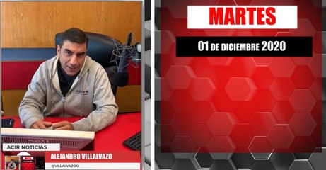 Resumen de noticias  martes 1 de diciembre  2020 / Panorama Informativo / 88.9 Noticias