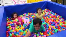 Last to Leave the Ball Pit Wins Challenge