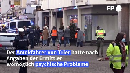 Amokfahrer von Trier hatte wohl psychische Probleme