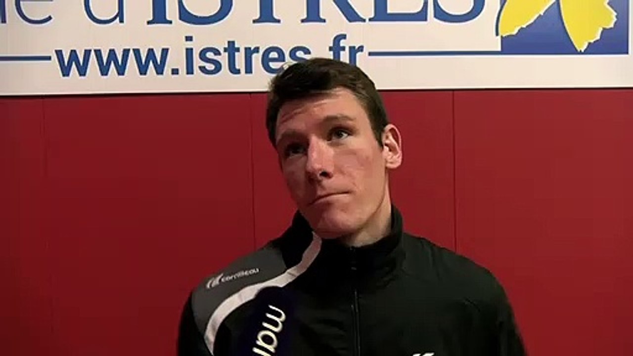 Enzo Angles après la défaite d'Istres Tennis de Table contre Hennebont