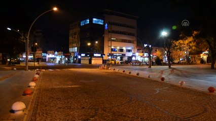 KARAMAN - Sokağa çıkma kısıtlaması
