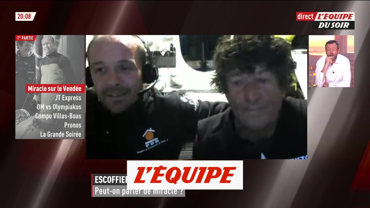 Escoffier : «Dans ma tête, ça pouvait durer deux jours» - Voile - Vendée Globe