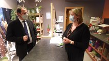 Le ministre Clarinval va à la rencontre des commerçants d' Eghezée ( Namur ) - 2