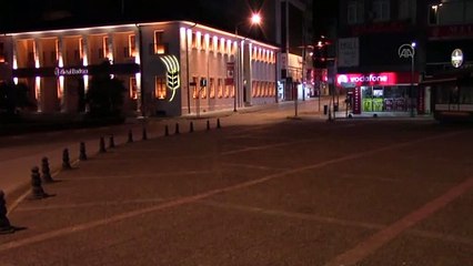BALIKESİR - Sokağa çıkma kısıtlaması