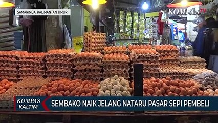 Sembako Naik Jelang Nataru Pasar Sepi Pembeli