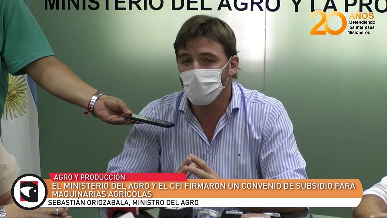 El Ministerio del Agro y el CFI firmaron un convenio de subsidio para maquinarias agrícolas