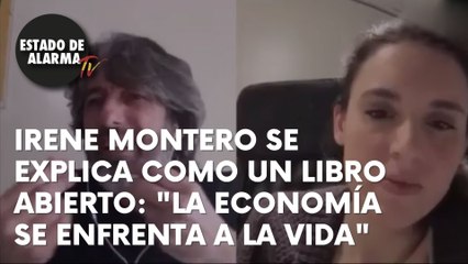 ¡ESCUCHEN a IRENE MONTERO cacarear conceptos INCONEXOS sin ningún CONTENIDO!