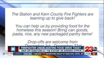 Kern County Firefighter's Union hosting food drive in honor of Giving Tuesday