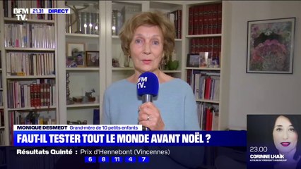Grand-mère de dix petits enfants, Monique raconte comment elle compte s'organiser pour fêter Noël en famille