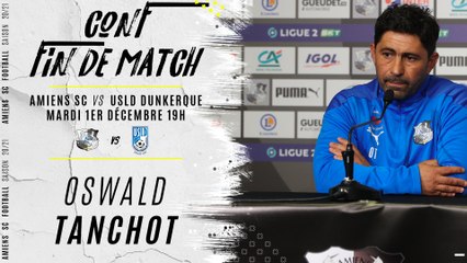 Conférence de presse d'après match ASC-Dunkerque : Oswald Tanchot
