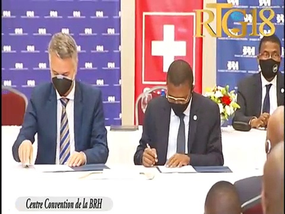 Bank santral siyen yon akò ak anbasad "Suisse"nan kad yon pwogram agrikilti