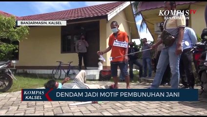 Rekonstruksi Kasus Pembunuhan : Dilatarbelakangi Dendam, MS Hilangkan Nyawa Korbannya