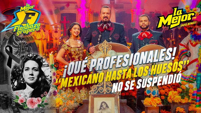 Como profesional, Pepe Aguilar no cancela concierto Méxicano hasta los huesos a pesar de la muerte de su mamá