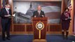 Chuck Schumer, Senate Dems speak to press