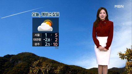 예비소집일 영하권 추위 이어져…강원·제주 산지 눈 조금