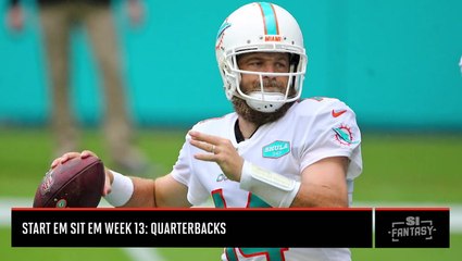 Download Video: Ryan Tannehill and Ryan Fitzpatrick Top Michael Fabiano’s List of Quarterbacks to Start in Week 13