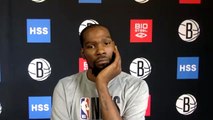Kevin Durant Brooklyn Nets Media Day Interview